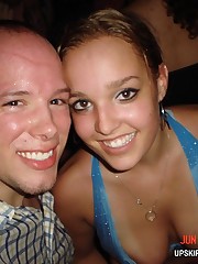 Hot upblose view getting friskily recorded at the party