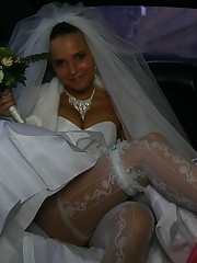 A bride in XXX photos