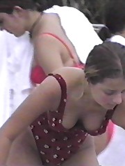 Downblouse parade upskirt pics