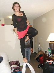 Drunk upskirt girls have a blast