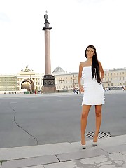 Incredibly sexy downblouse babe
