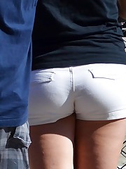 Camel toe shorts scenes are here