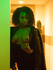 We visit the restaurant at Luxe, a fancy hotel on Sunset Boulevard, with Asia Amour. This woman is not shy. She puts down the calamari appetizer, the fish dinner, the premium tea, etc. Of course, we must opt out of adult beverages until she turns 21. Don't worry, no fun was missed. Anyways, I take care of the bill, but do I complain? You would have to be a moron. Women like Asia are worth going all out. Sometimes, you simply cannot play it safe. More from this evening awaits you.