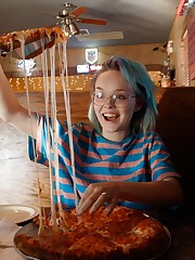 When you ask a woman if she is hungry and she says, a little, then you better get some food quick! The answer is never a simple, yes. It is usually something like, mother fucker why didn't you get me food when I said I was hungry?, referring to when she said a little. More of my profound insight and more of the extra-tasty Vonnie Bean to come. Shout-out to Bianchi's in Tucson. Bye Bye.