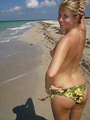A hot slut posing at the Cancun upskirt pantyhose