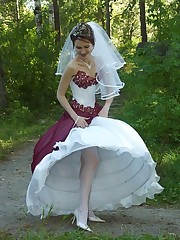 Photos of Hot Bride Dressed celebrity upskirt