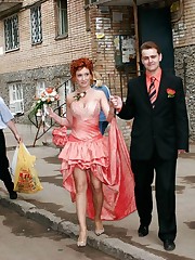 Naughty Brides upskirt photos up skirt pic