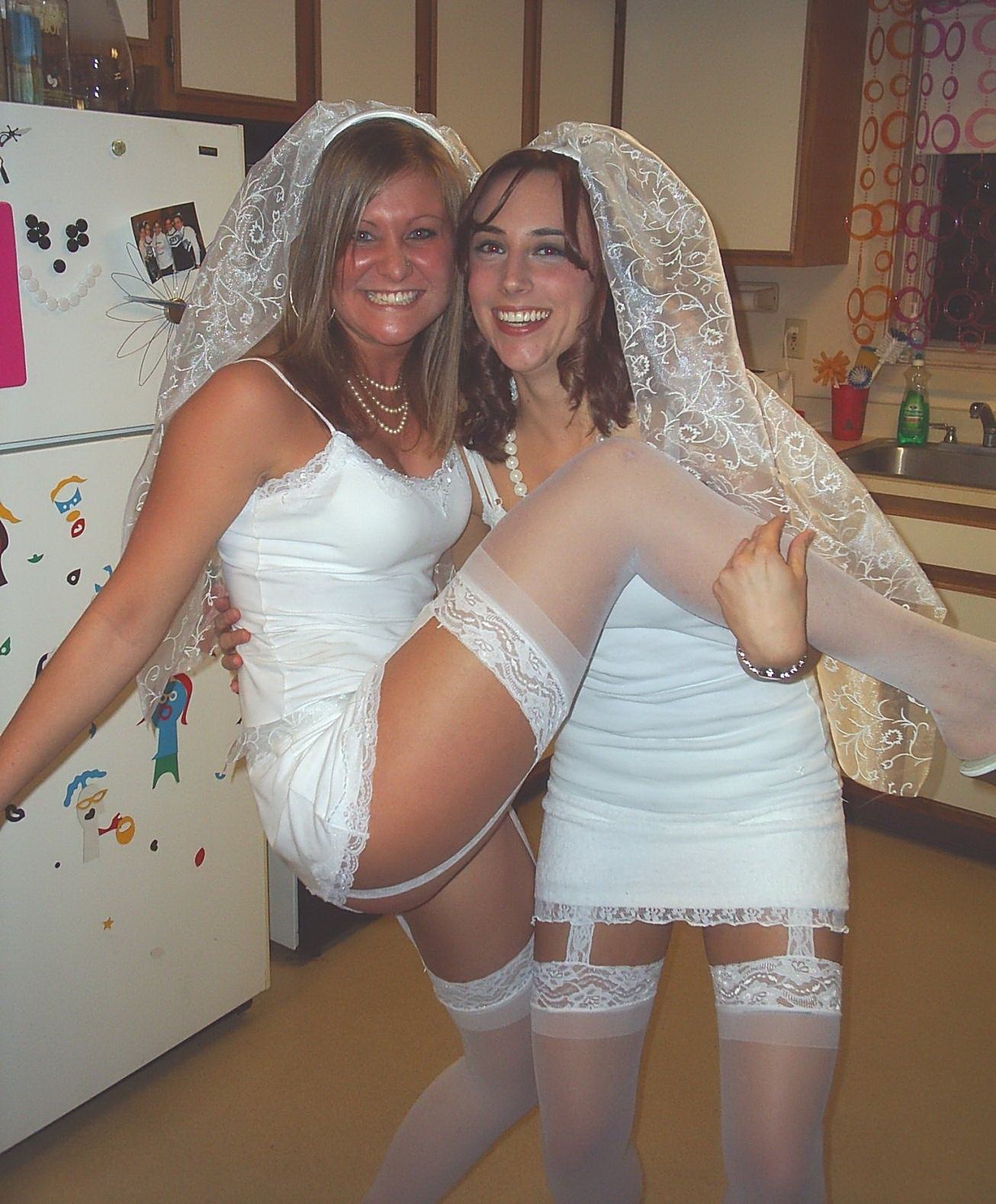 Sexy Wedding Dress Upskirt