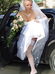 Naughty Brides upskirt photos upskirt shot