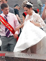 One of the hottest bride upskirts ever upskirt pic