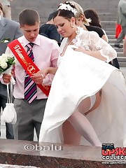 One of the hottest bride upskirts ever upskirt picture