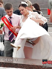 One of the hottest bride upskirts ever upskirt photo