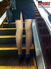 Teen upskirt erotica of horny legs up skirt pic