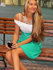 Cute face gals exciting upskirts up skirt pic