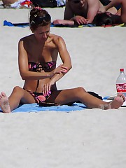 Bikini girls giving us real pleasure upskirt pic