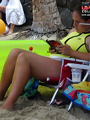 Only hottest amateurs in bikinis upskirt photo