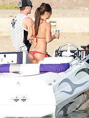 Bikini sluts nude action on beach upskirt pussy