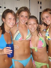 Partying gadgets wear the tightest panties