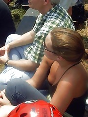 Downblouse parade upskirt pics