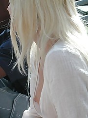 Downblouse parade upskirt pics
