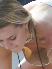 Downblouse parade upskirt pics