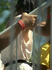 Downblouse parade upskirt pics