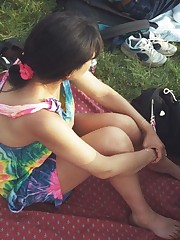 Downblouse parade upskirt pics