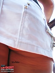 Spy upskirts and get so damn horny